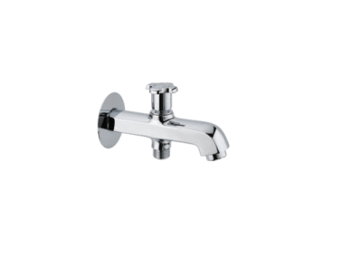 KCI Keta Bath Tub Button Spout With Brass Flange KT-24