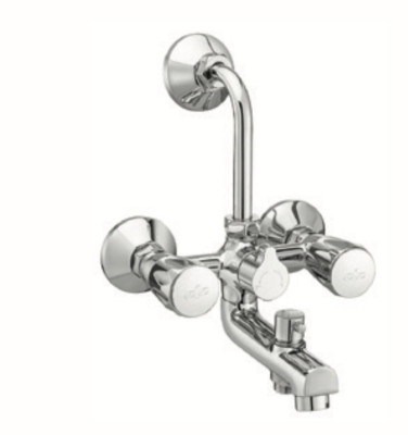 Asianpaints CROMA 3-in-1 Wall Mixer with Telephonic Shower (TS) & Overhead Shower (OHS) BP WF C-218A