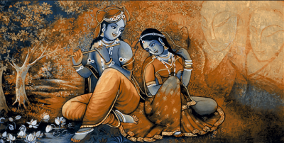 Livolla Lord radha krushna poseter art 48 600 x 1200MM