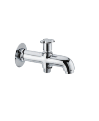 KCI flota koolor bath tub button spout with brass flange FTK-24