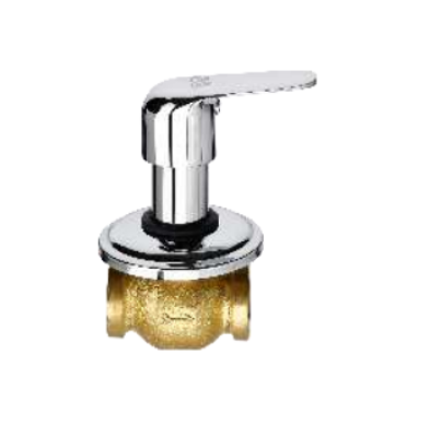 KCI COMPASS concealed stop cock with brass exposed parts CMP-05