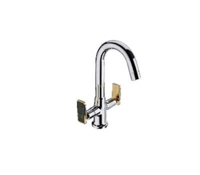 KCI KUDOZE center hole basin mixer with brass stud KDZF-16