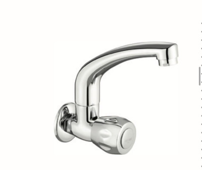 Asianpaints ROBUS PRO Sink Cock (Wall Mounted) with Swinging Spout RB-114