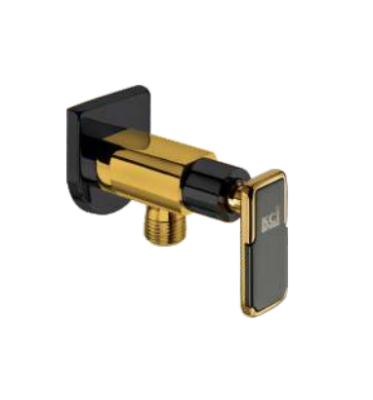KCI KUDOZE GOLD angle cock with brass flange KDZFG-04