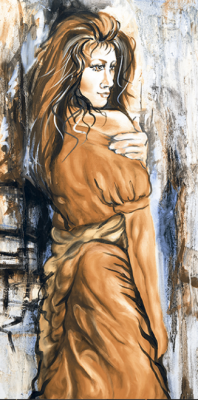 Livolla Full lady poseter art 12 600 x 1200MM