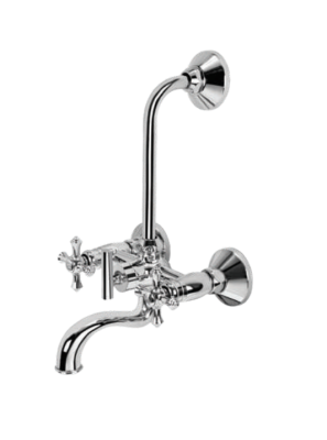 KCI New Corsa 2 IN 1 Wall Mixer With Brass Crutch & Leg Set NCR-13