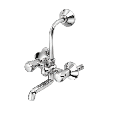 KCI MEDIUM CONTY 2 in 1 wall mixer with brass bend & leg set  MDC-12