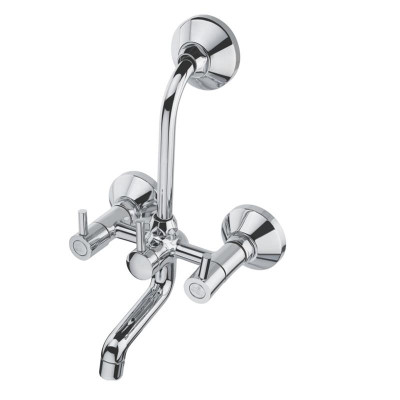 KCI Vista 2 IN 1 Wall Mixer With Brass Crutch & Leg Set VST-13