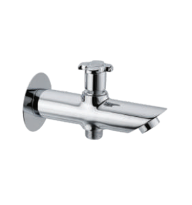 KCI Kingdom Bath Tub Button Spout With Brass Flange KDM-24