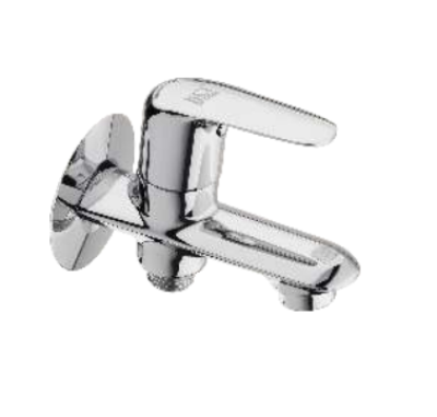 KCI COMPASS 2 in 1 bib cock with brass flange SL CMP-17