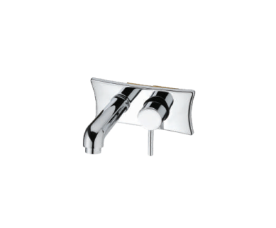 KCI basin mixer single liver wall mounted with exposed parts FLR-30