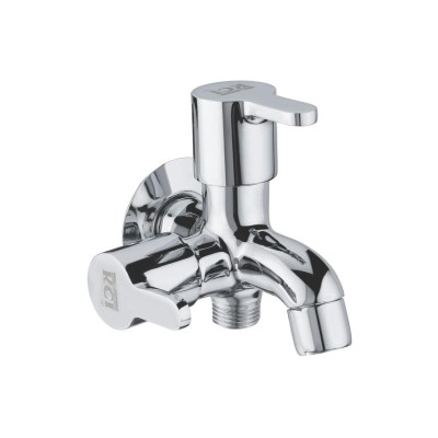 KCI fusion 2 in 1 bib cock with flange FSN-17