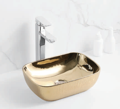 Evaan COLORFULL TABLE TOP ART BASIN SF-9408A-22