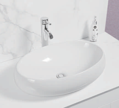 SAFFRON TABLE TOP ART BASIN SF-9527