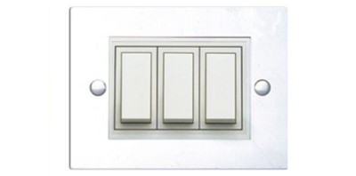 Anchor Roma Classic Deko Plats (Single Mounting Plates) 21317WH