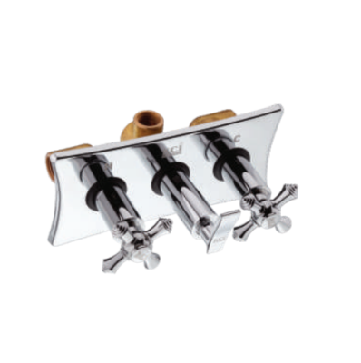 KCI New Corsa 4 Way Diverter With Brass Exposed Parts NCR-22