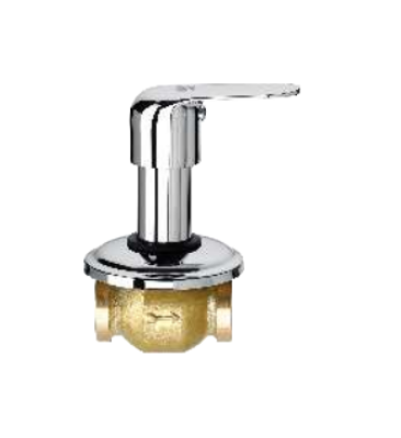 KCI COMPASS concealed stop cock with brass exposed parts CMP-06