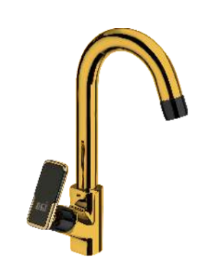 KCI KUDOZE GOLD swan neck swinging spout KDZFG-08