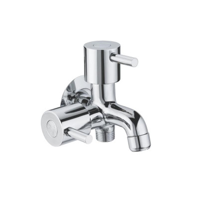 KCI flota 2 in 1 bib cock with brass flange FT-17