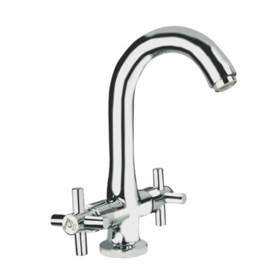 KCI KRISH center hole basin mixer with brass stud KRS-16