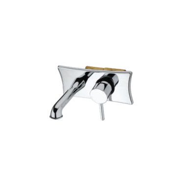 KCI basin mixer single liver wall mounted with exposed parts CRZ-30