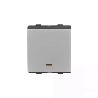 L&T englaze MEGA Switch 10/16/20 AX 1-Way with Indicator 2M