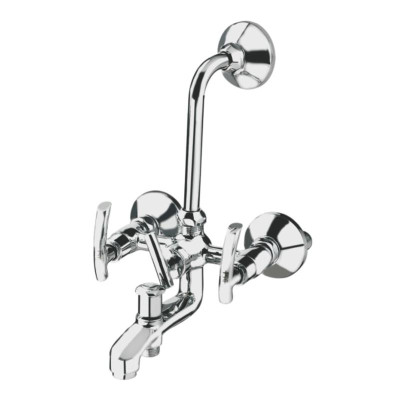KCI Skoda 3 IN 1 Wall Mixer With Brass Bend & Leg Set SKD-14