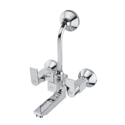 KCI Force 2 in 1 wall mixer with brass crutch & leg set FRC-13