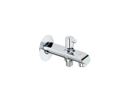 KCI KUDOZE bath tub button spout  with brass flange KDZF-24