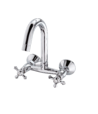 KCI New Corsa Sink Mixer Swinging Spout With Brass Leg Set NCR-10