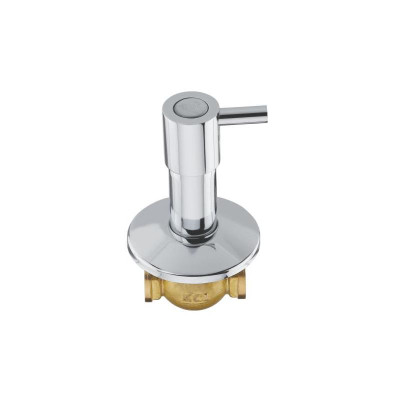 KCI Nano Concealed Stop Cock With Brass Exposed Parts 15mm NN-05