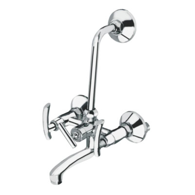 KCI Skoda 2 IN 1 Wall Mixer With Brass Crutch & Leg Set SKD-13