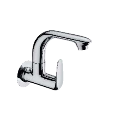 KCI COMPASS sink cock swinging spout with brass flange CMP-09