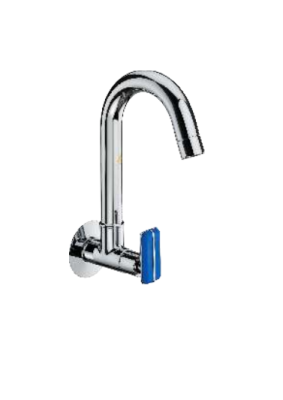 KCI flota koolor sink cock swinging spout with brass flange FTK-09