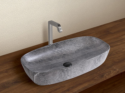 VIDA MARTIN D3 MATT MARBLE PRINT TABLE TOP ART BASIN