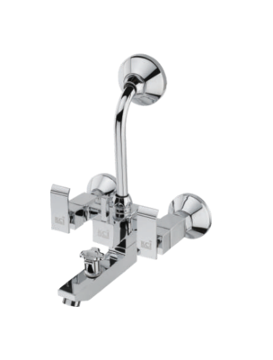 KCI Cubik 3 IN 1 Wall Mixer With Brass Bend & Leg Set CBK-14