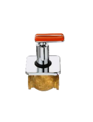 KCI Koolor Concealed Stop Cock With Brass Exposed Parts KLR-06