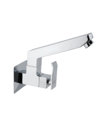 KCI Cubik Sink Cock Swinging Spout With Brass Flange CBK-09
