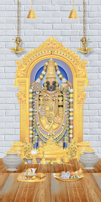Livolla Lord tirupati poseter art 73  600 x 1200MM