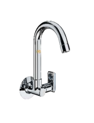 KCI flota koolor right hand sink cock swinging spout with brass flange FTK-11