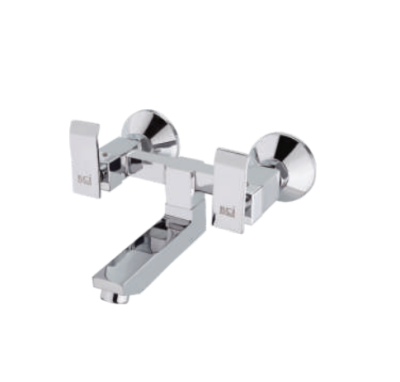 KCI Cubik Non Telephonic Wall Mixer With Brass Leg Set CBK-15