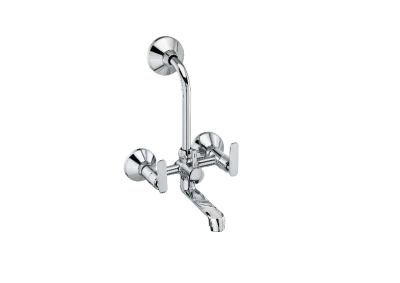 KCI Kendy 2 IN 1 Wall Mixer With Brass Bend & Leg Set KND-12