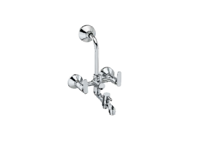 KCI Kelive 3 IN 1 Wall Mixer With Brass Bend & Leg Set KLV-14