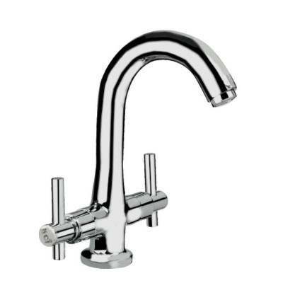 KCI Mini Krishna Center Hole Basin Mixer With Brass Stud MKSN-16